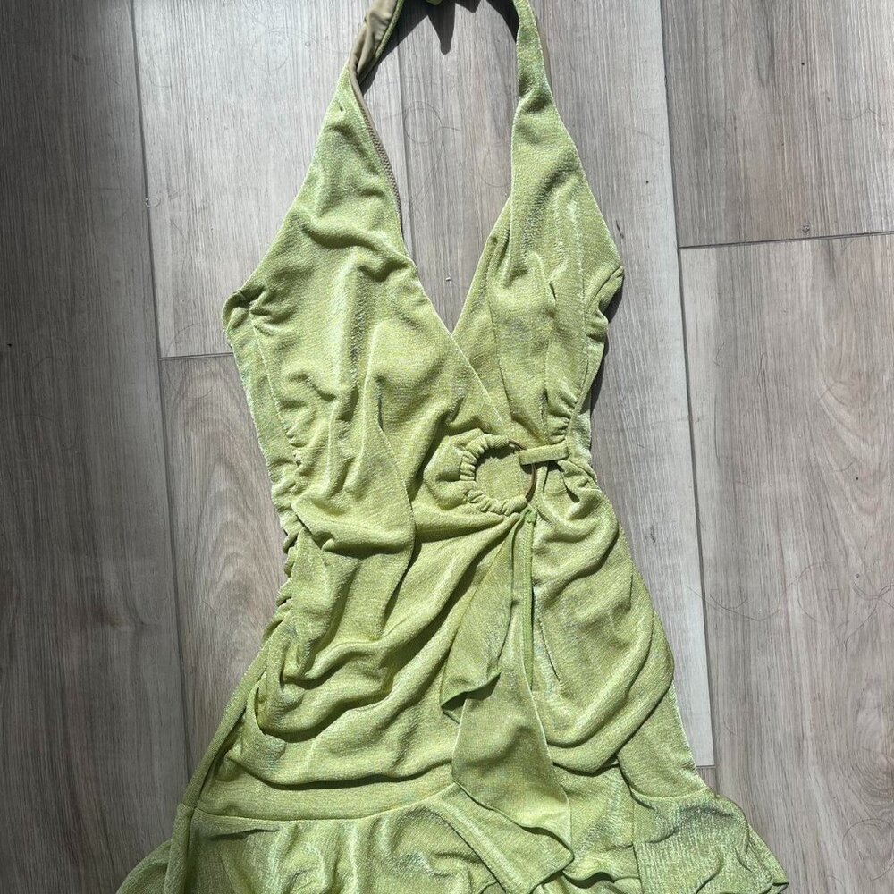 Green Mini Dress